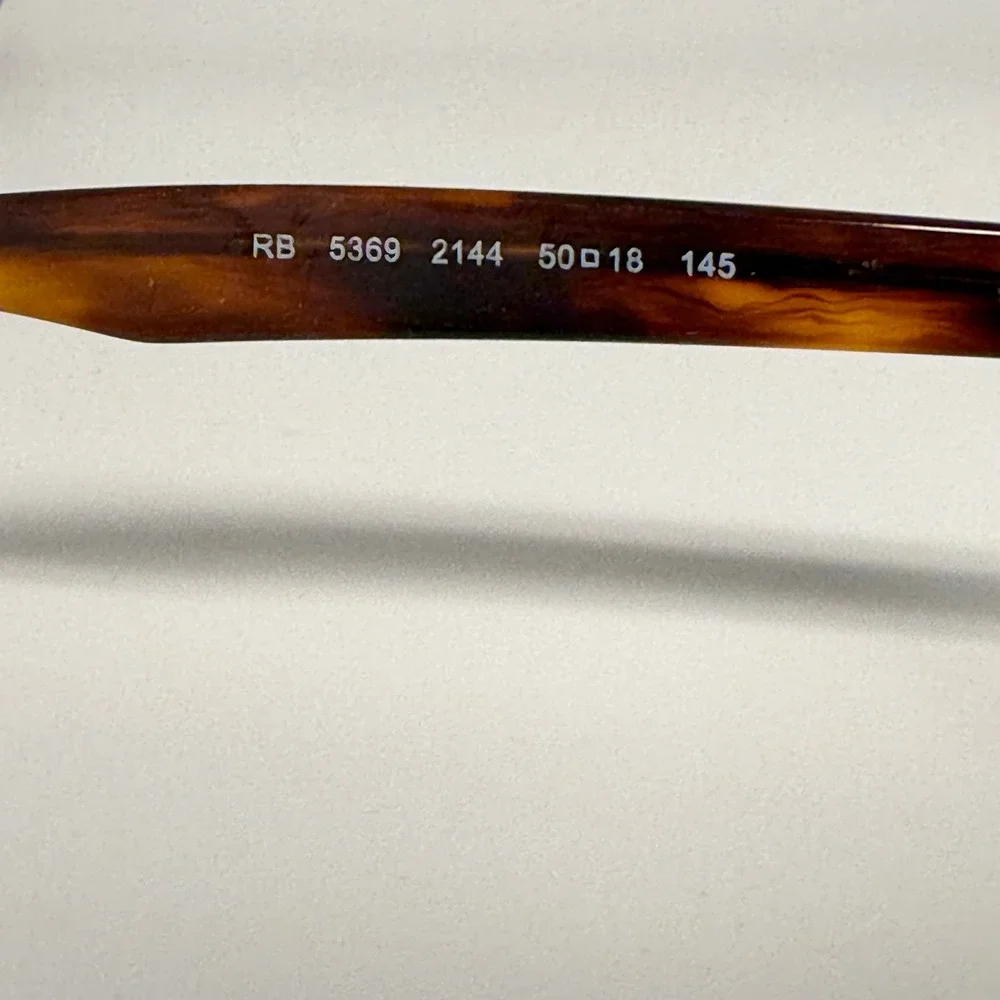Ray-Ban RB 5369 2144 Tortoise Shell‎ Eyeglasses Frames 50-18 145